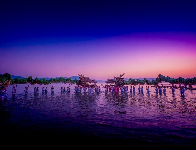たざわ湖・龍神まつり